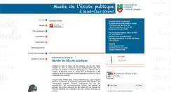Desktop Screenshot of musee-ecole-publique.fr
